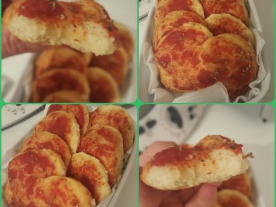 Pizzette allo yogurt greco