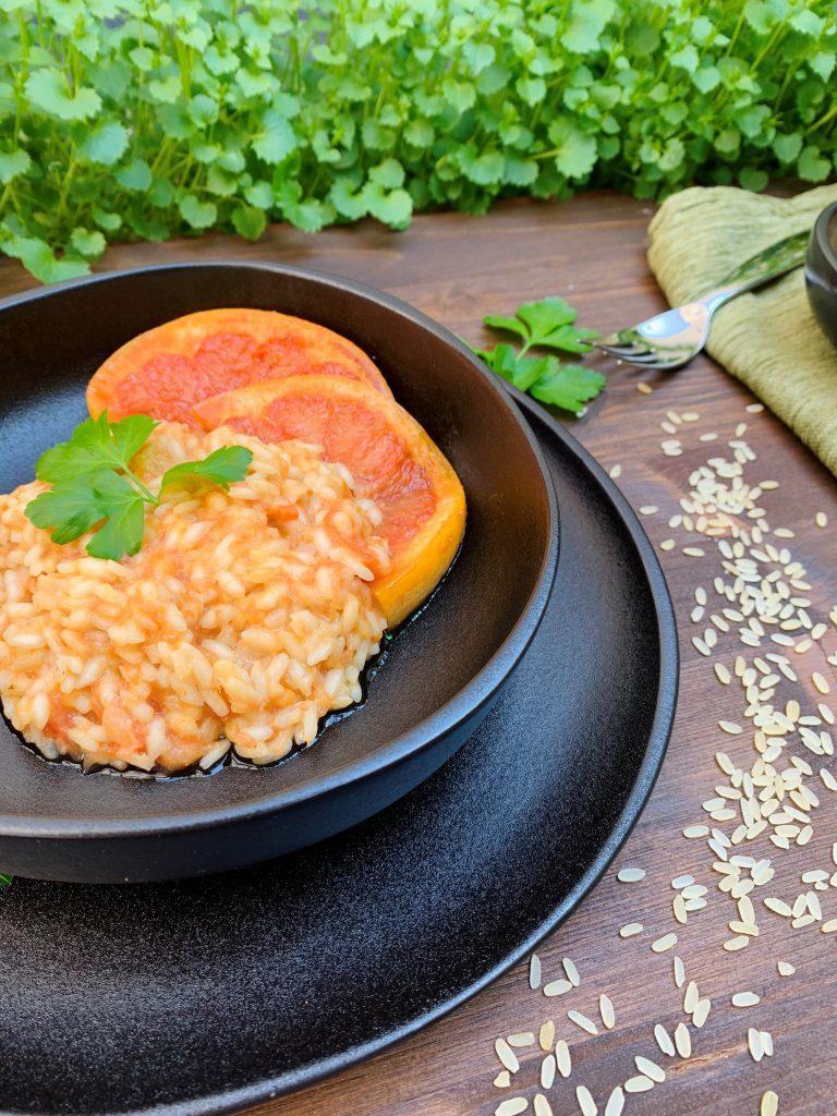 Risotto al pompelmo rosa